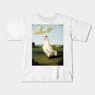 White Chicken Kids T-Shirt